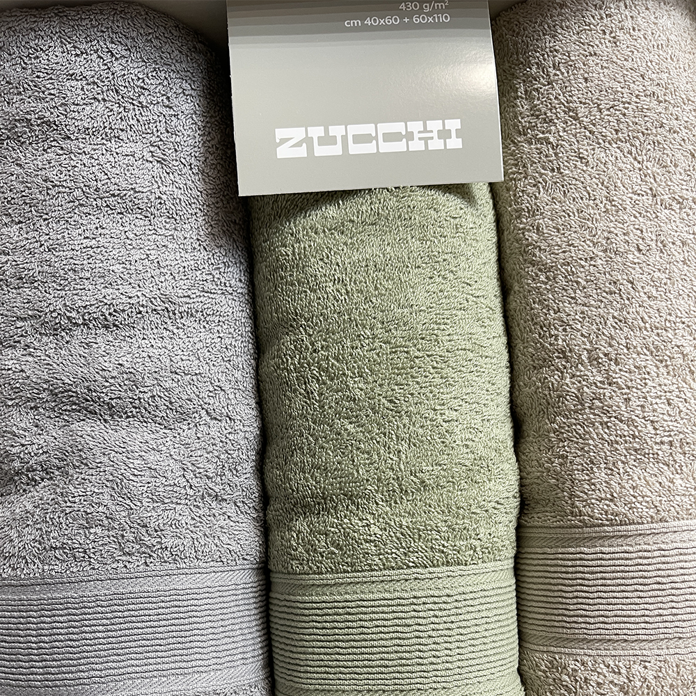 Zucchi Confezione asciugamani 3+3 Journey 2511S33