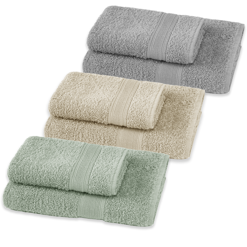 Zucchi Confezione asciugamani 3+3 Journey 2511S33