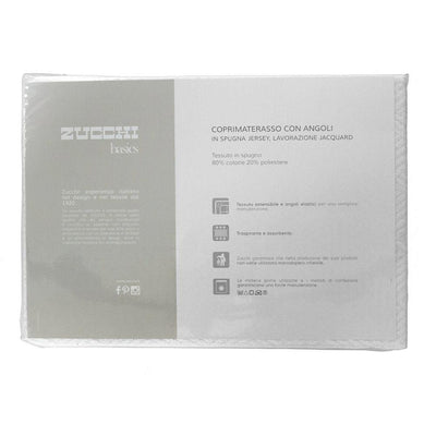 Zucchi Coprimaterasso in Spugna jersey Piazza e Mezza D28 - Passarelli Biancheria