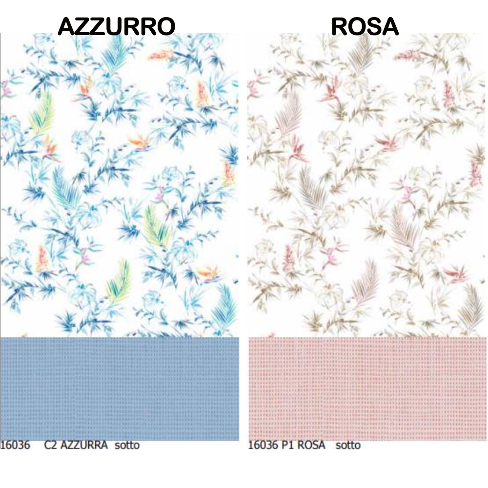 Zucchi Completo Lenzuola in Percalle Matrimoniale Puket S82