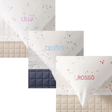 Zucchi Completo lenzuola matrimoniale in percalle di cotone Ginny 2411S65