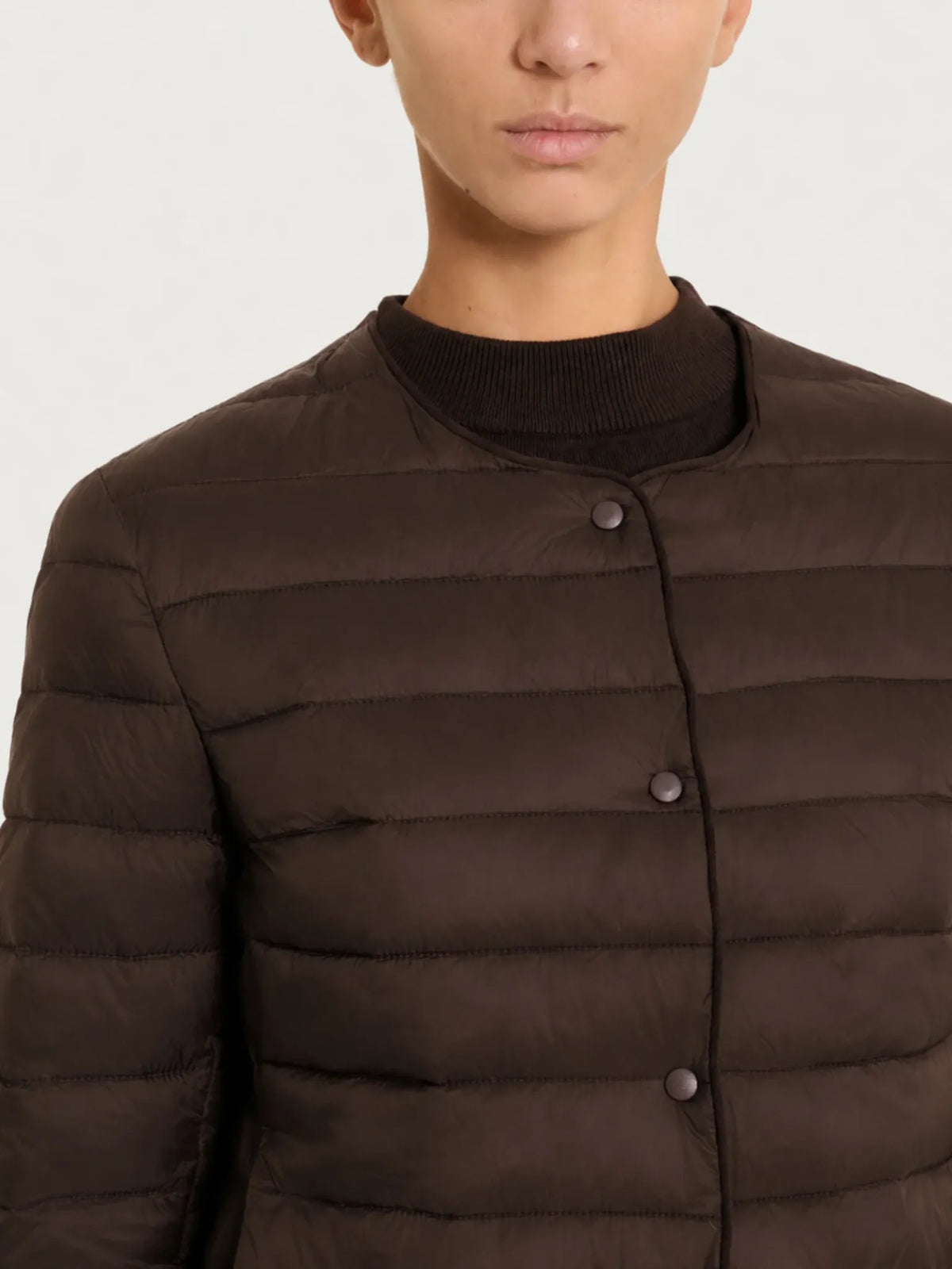 Ragno Piumino da Donna Puffer con manica lunga in Ultralight DT53KP