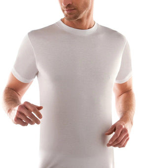 Ragno T-Shirt da Uomo in Cotone Girocollo Maniche Corte 019615 S100 - Passarelli Biancheria