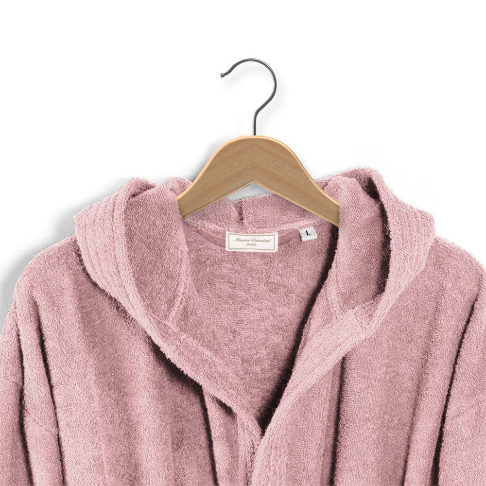 Maestri Cotonieri Accappatoio Unisex con Cappuccio Morbidissimo