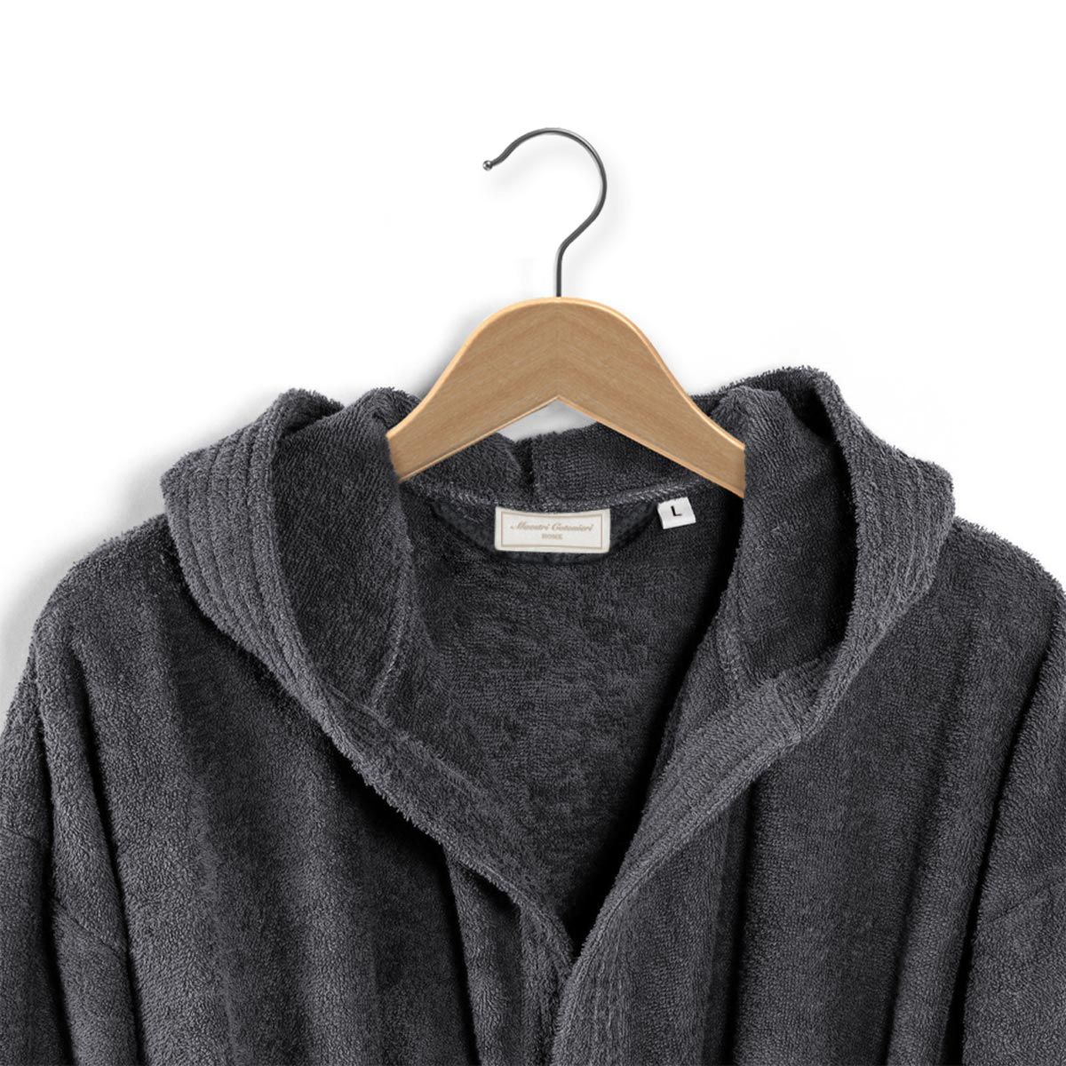 Maestri Cotonieri Accappatoio Unisex con Cappuccio Morbidissimo