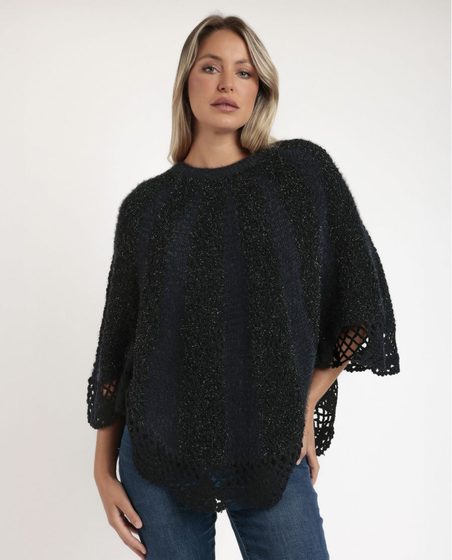 Admas Poncho da donna Invernale 67218 2411S31