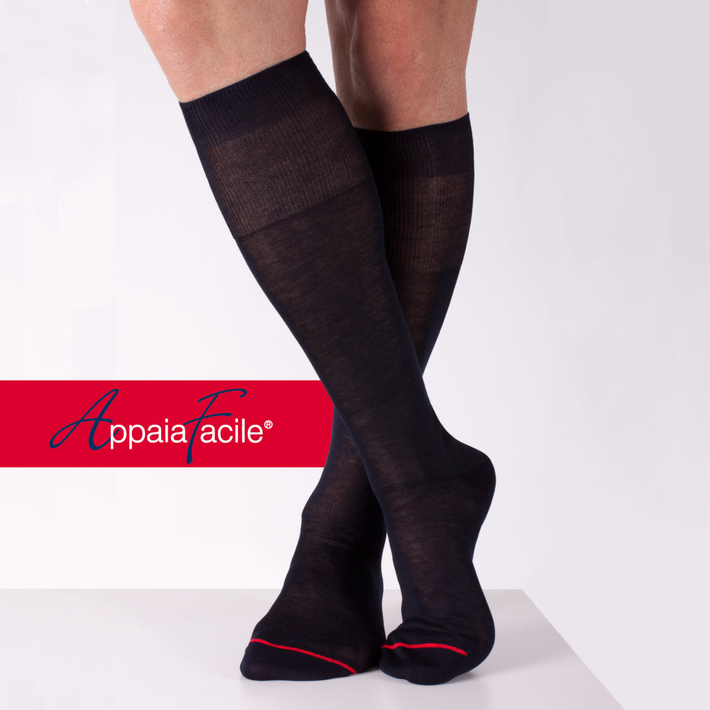 Lange Socken für Männer in Schottland Thread mit Easy Appearance System LS005-DM092 S40