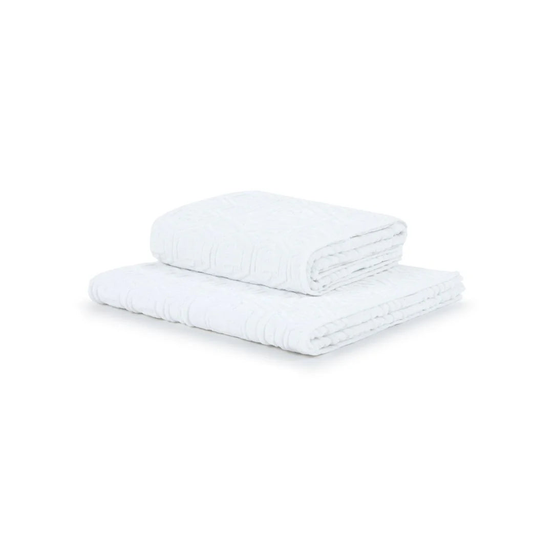 Philipp Plein Set Asciugamani 1+1 Hexagon 2511S60