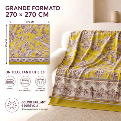 Bassetti Granfoulard Telo Arredo Boboli 270x270cm