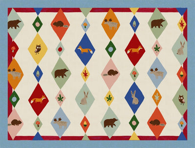 Tessitura Toscana Telerie Sottopiatto set 2 pezzi My Mat Boscolandia