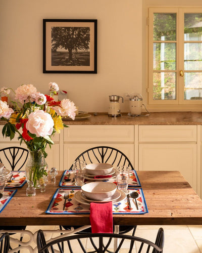 Tessitura Toscana Telerie Sottopiatto set 2 pezzi My Mat Boscolandia