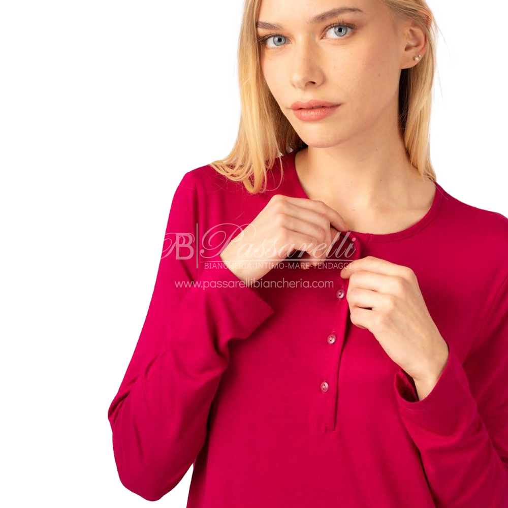 Brilliamo Pigiama da donna invernale in Viscosa BR802208