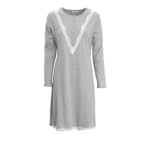 Liu Jo Camicia da Notte in Caldo Cotone DL0071 S60