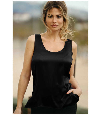 Admas Canottiera Sotto Giacca in Raso da Donna 43512 2504S15