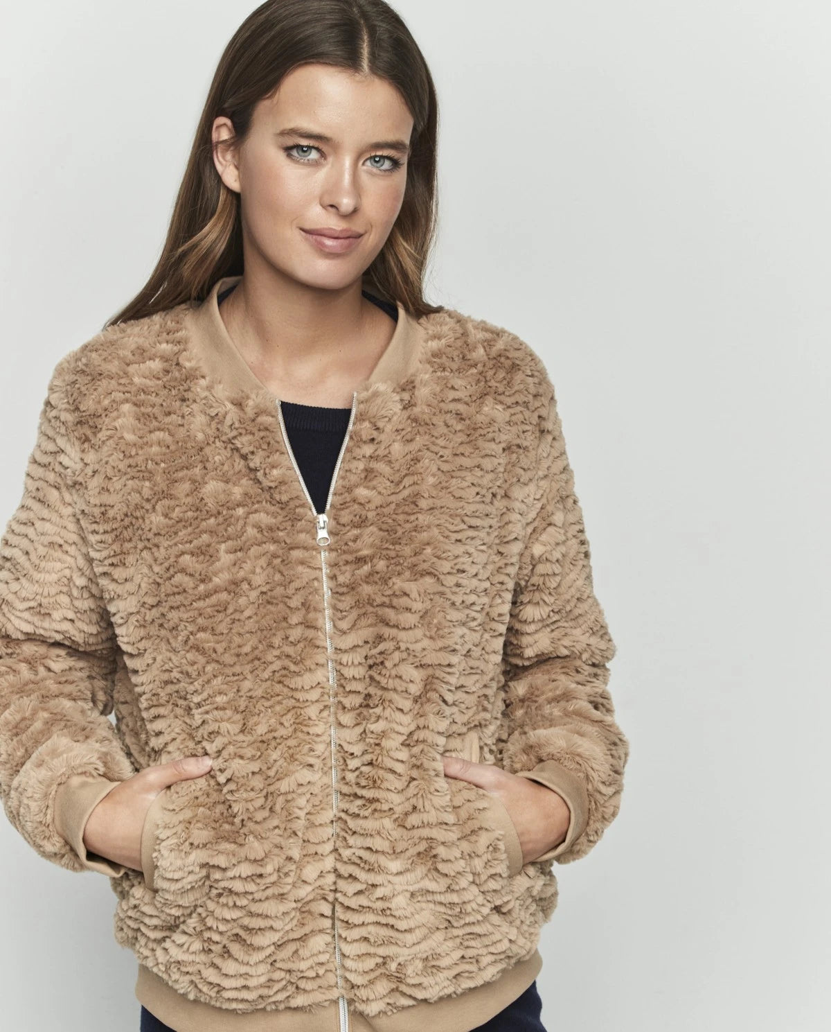 Selmark Chaqueta corta cremallera Short jacket PC179 2505S54