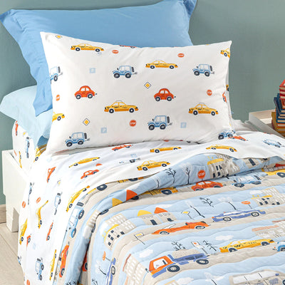 Caleffi Completo Lenzuola In Cotone Car - Varie dimensioni