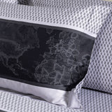 Alviero Martini Geo Night Lenzuola in Raso di cotone Matrimoniale 1015748 2602S20