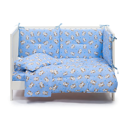 Caleffi Kids Copriletto Con Paracolpi In Cotone Orsacchiotti Baby 2505S60