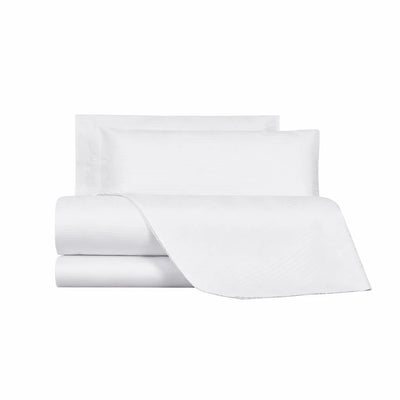 Mirabello Completo Lenzuola Matrimoniale Riga Raso 2604S110