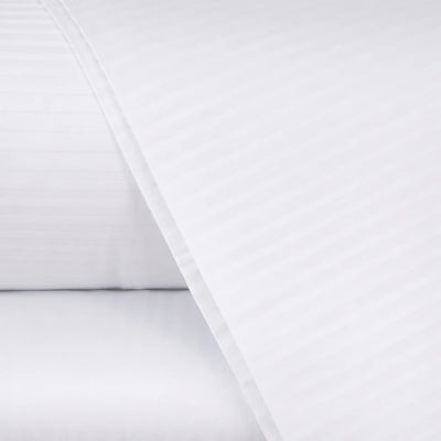 Mirabello Completo Lenzuola Matrimoniale Riga Raso 2604S110