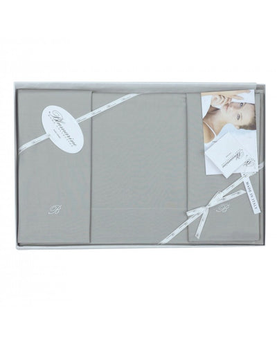 Blumarine Completo Lenzuola matrimoniale in Percalle di cotone Stile Blu 2504S164