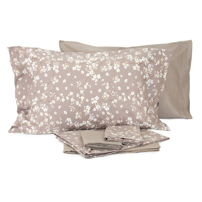 Maestri Cotonieri  Lenzuola 4 Federe Sabana Matrimoniale 2506S65