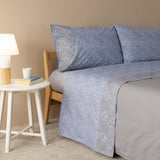 Zucchi Completo Lenzuola Matrimoniale Damask 2411S80