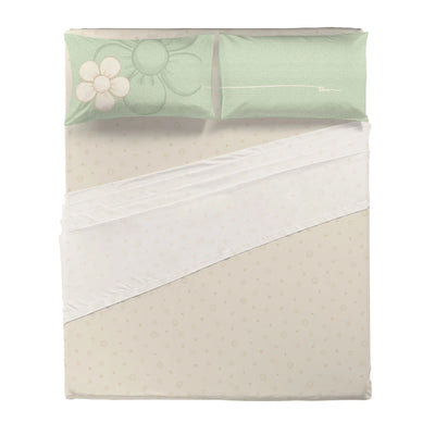 THUN® Completo Lenzuola Iconic Daisy 2504S - Varie Dimensioni