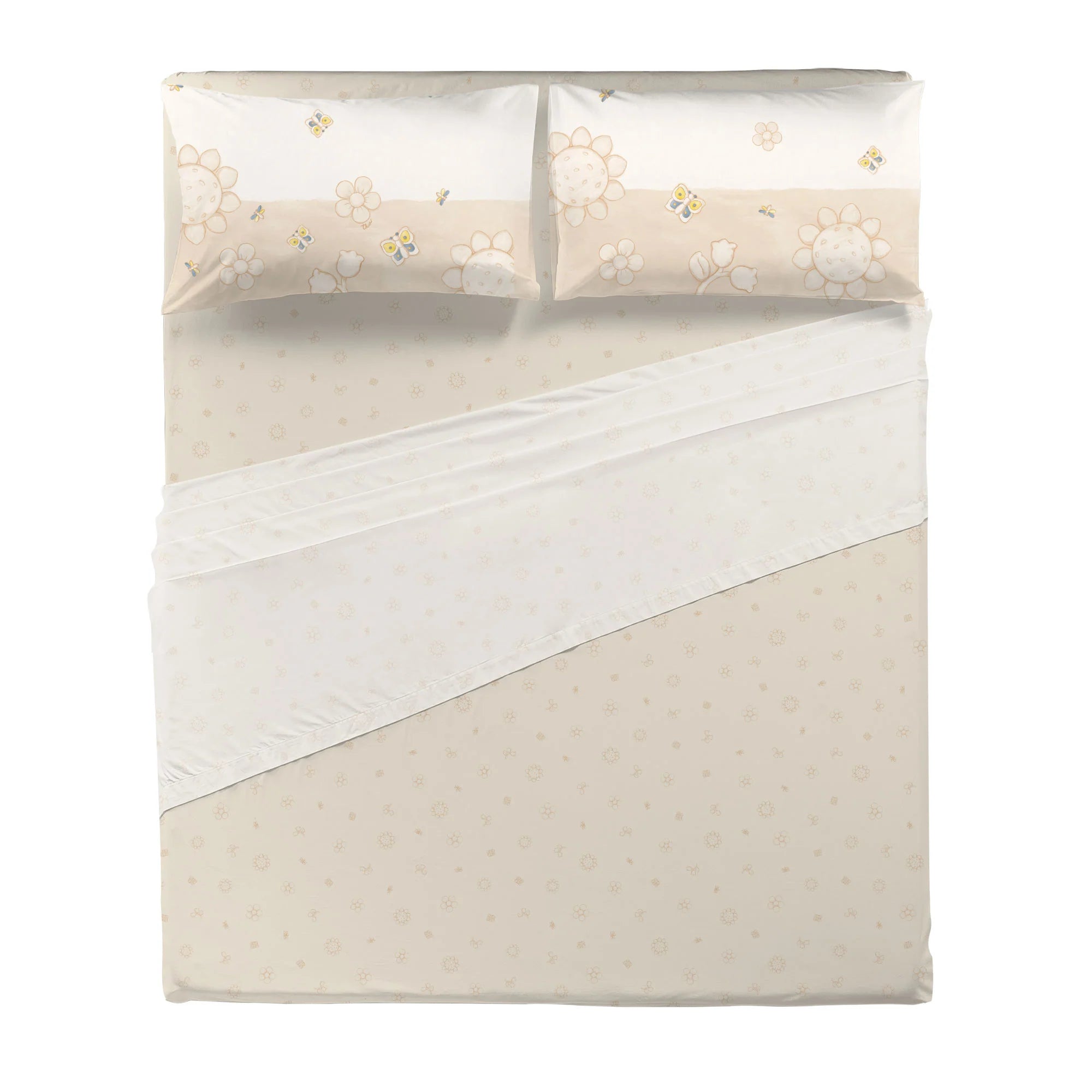 THUN® Completo Lenzuola Elegance Light 2504S - Varie Dimensioni