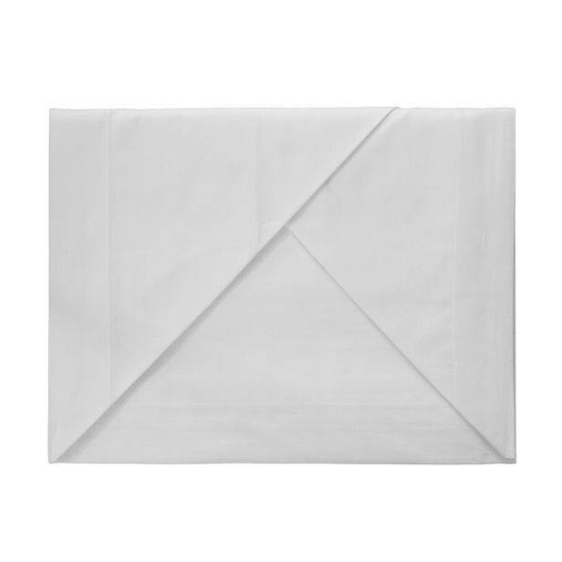 Completo lenzuola 100% cotone per Strutture - Bianco 2506CS