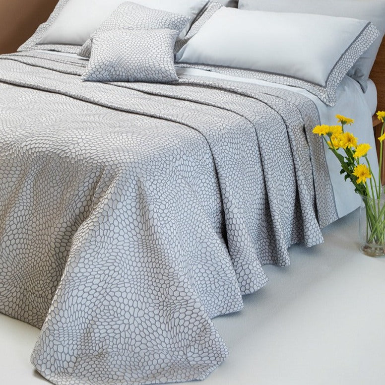 Battaglia Coordinato Letto BAO Lenzuola + Copriletto Estivo Matrimoniale