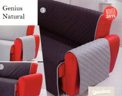 Copridivano & Copripoltrona Genius Natural