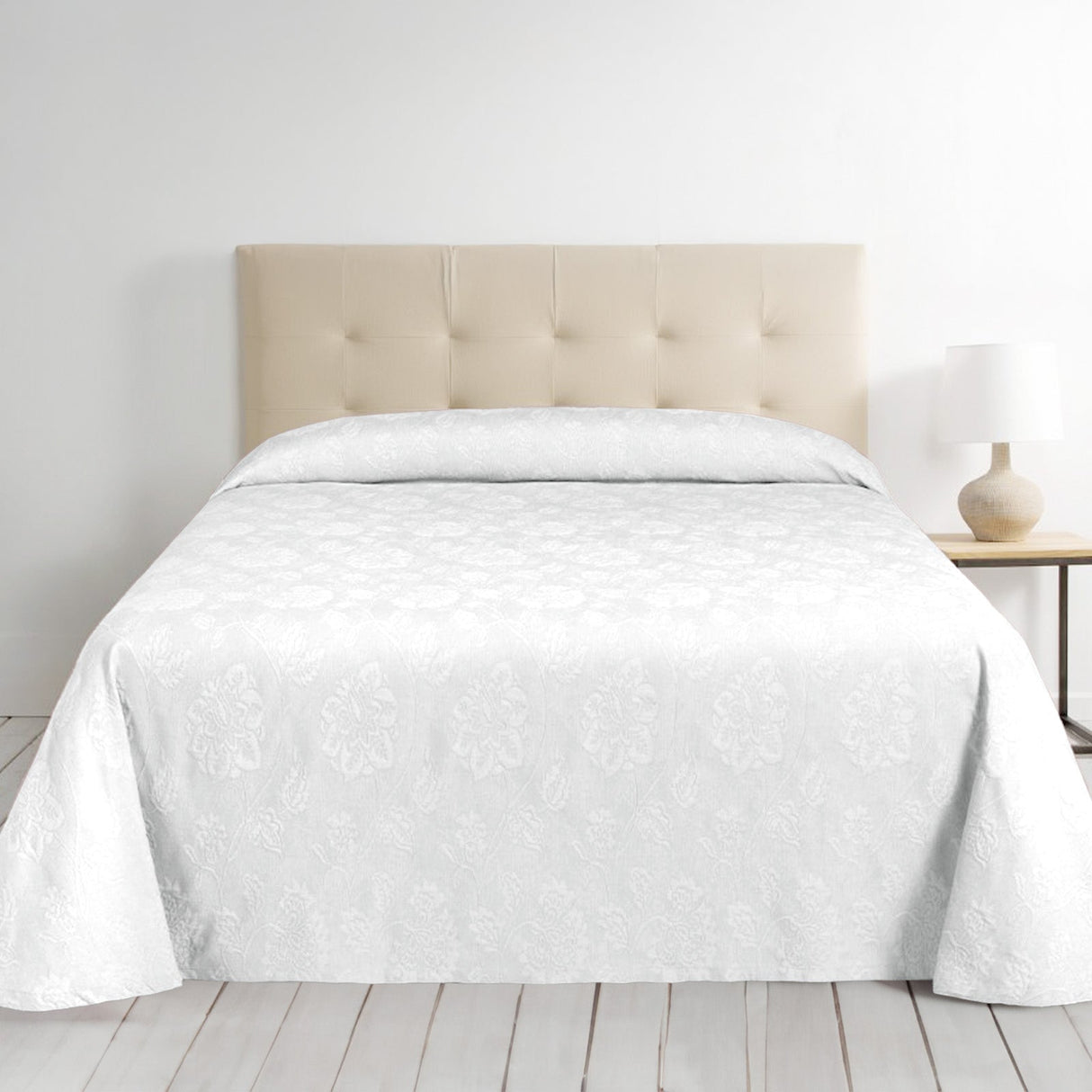 Daunex Copriletto Matrimoniale in Cotone Jacquard - Barocco