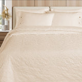 Daunex Copriletto Matrimoniale  in Cotone con Fantasia Jacquard - Romance
