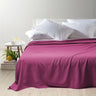 Caleffi Summer Double Bedspread Solid Color in Rodeo Cotton D52 