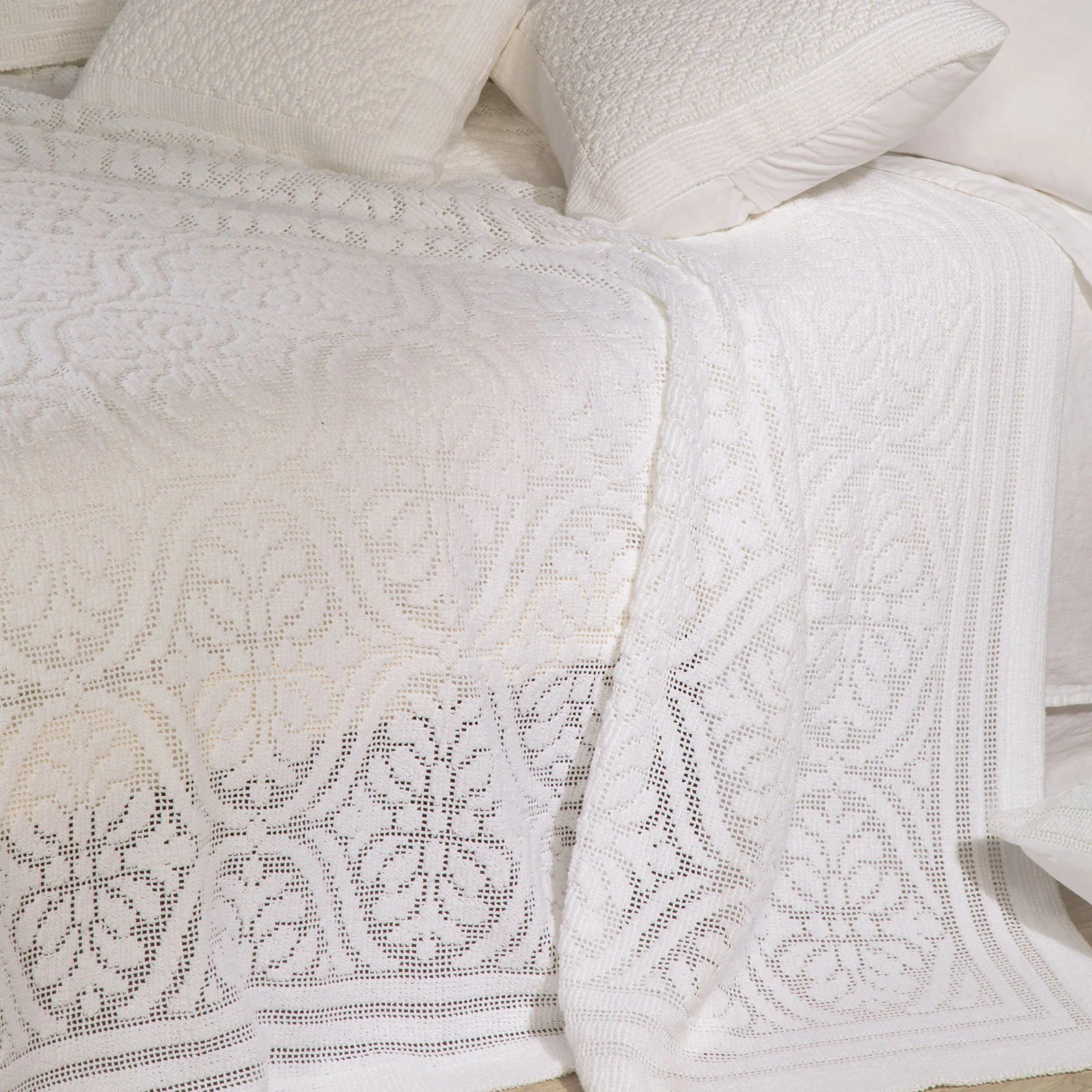 Caleffi Copriletto Estivo In Cotone Vittoria Matrimoniale Primanatura 1005262