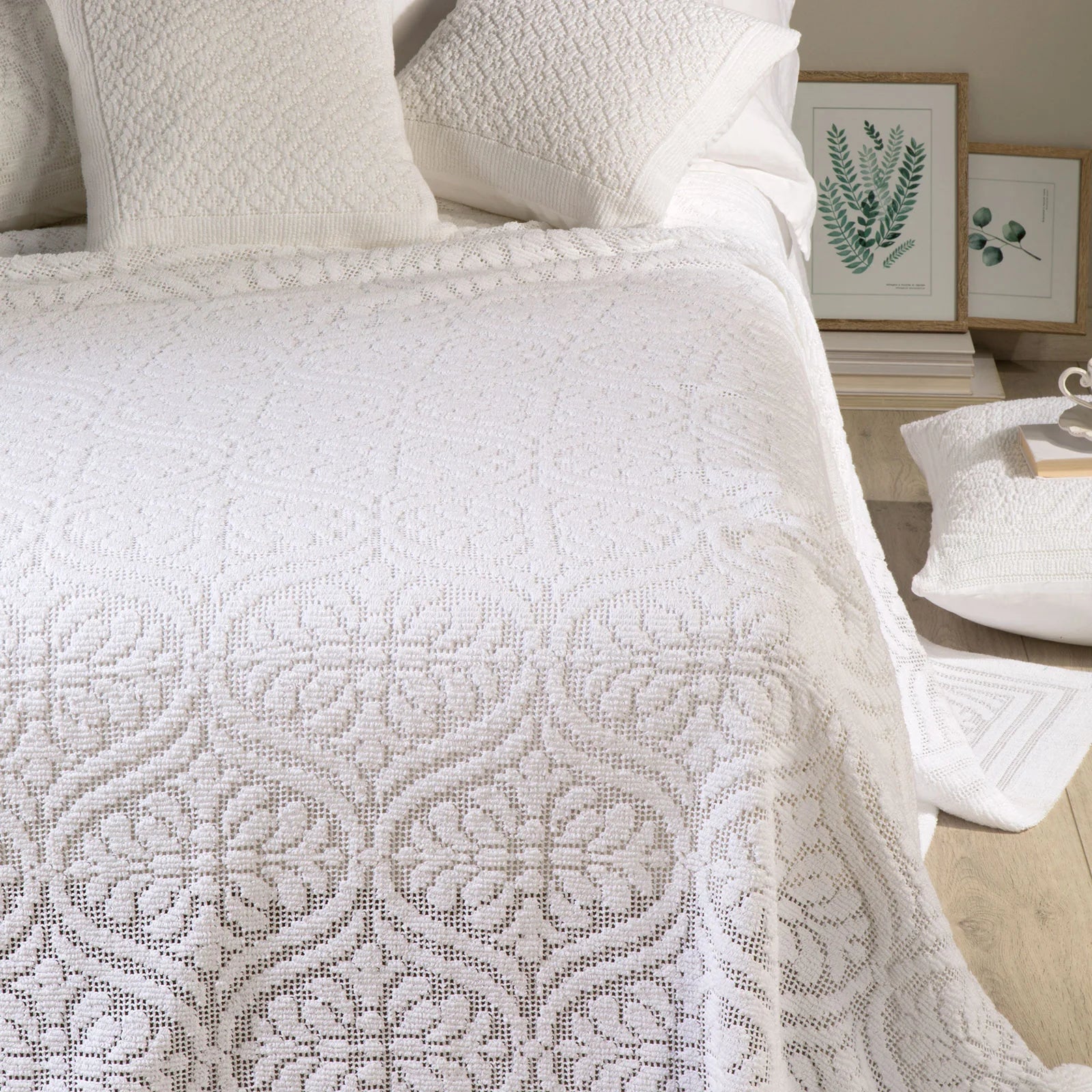 Caleffi Copriletto Estivo In Cotone Vittoria Matrimoniale Primanatura 1005262