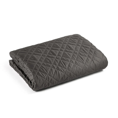 Caleffi Quilted Double Bedspread in Cotton Satin Solid Color D140