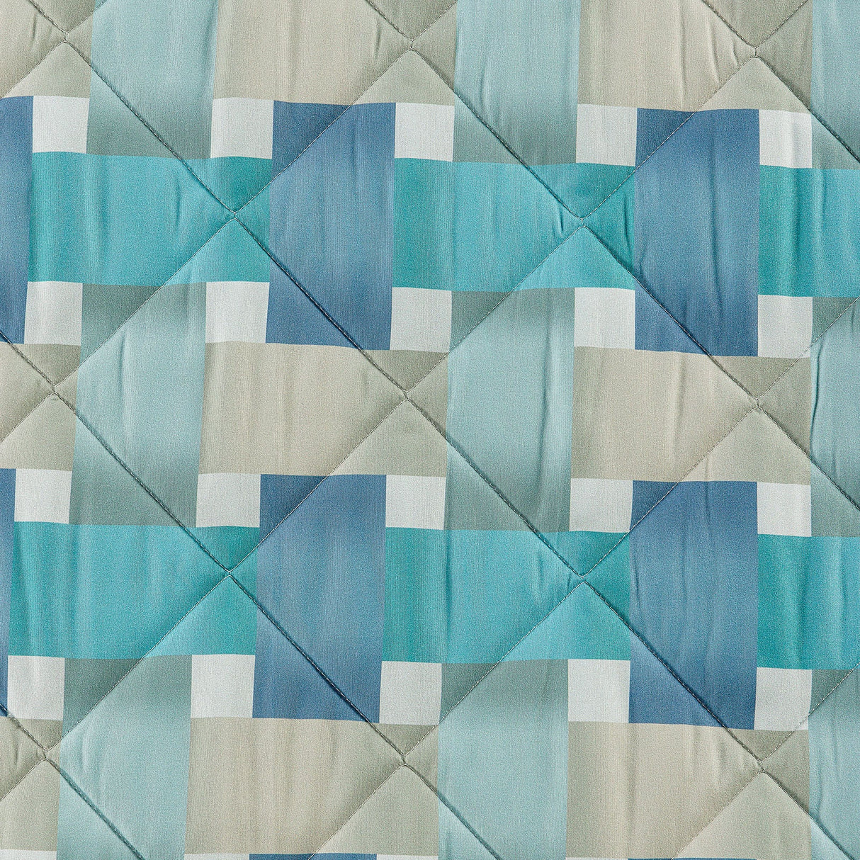 Caleffi Copriletto Trapuntato In Microfibra River Singolo Modern 2603S40