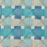 Caleffi Copriletto Trapuntato In Microfibra River Singolo Modern 2603S40