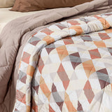 Caleffi Copriletto Trapuntato In Microfibra Still Singolo Modern 2603S40