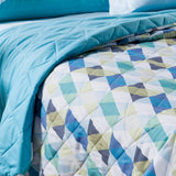 Caleffi Copriletto Trapuntato In Microfibra Still Singolo Modern 2603S40