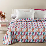 Caleffi Copriletto Trapuntato In Microfibra Still Singolo Modern 2603S40