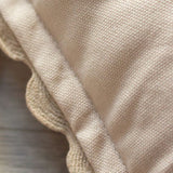 Maestri Cotonieri Set 2 Coprisedia India in Cotone con Fettucce 43x43 cm