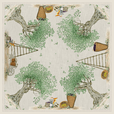 Tessitura Toscana Telerie Tablecloth in 100% Pure Linen Dop