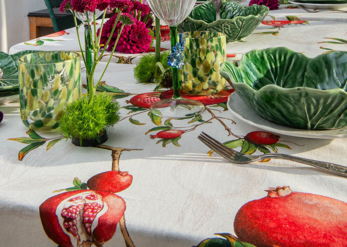 Tessitura Toscana Telerie Tovaglia e Runner in M.Lino Zakuro - Varie Dimensioni