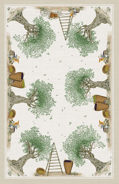 Tessitura Toscana Telerie Tablecloth in 100% Pure Linen Dop