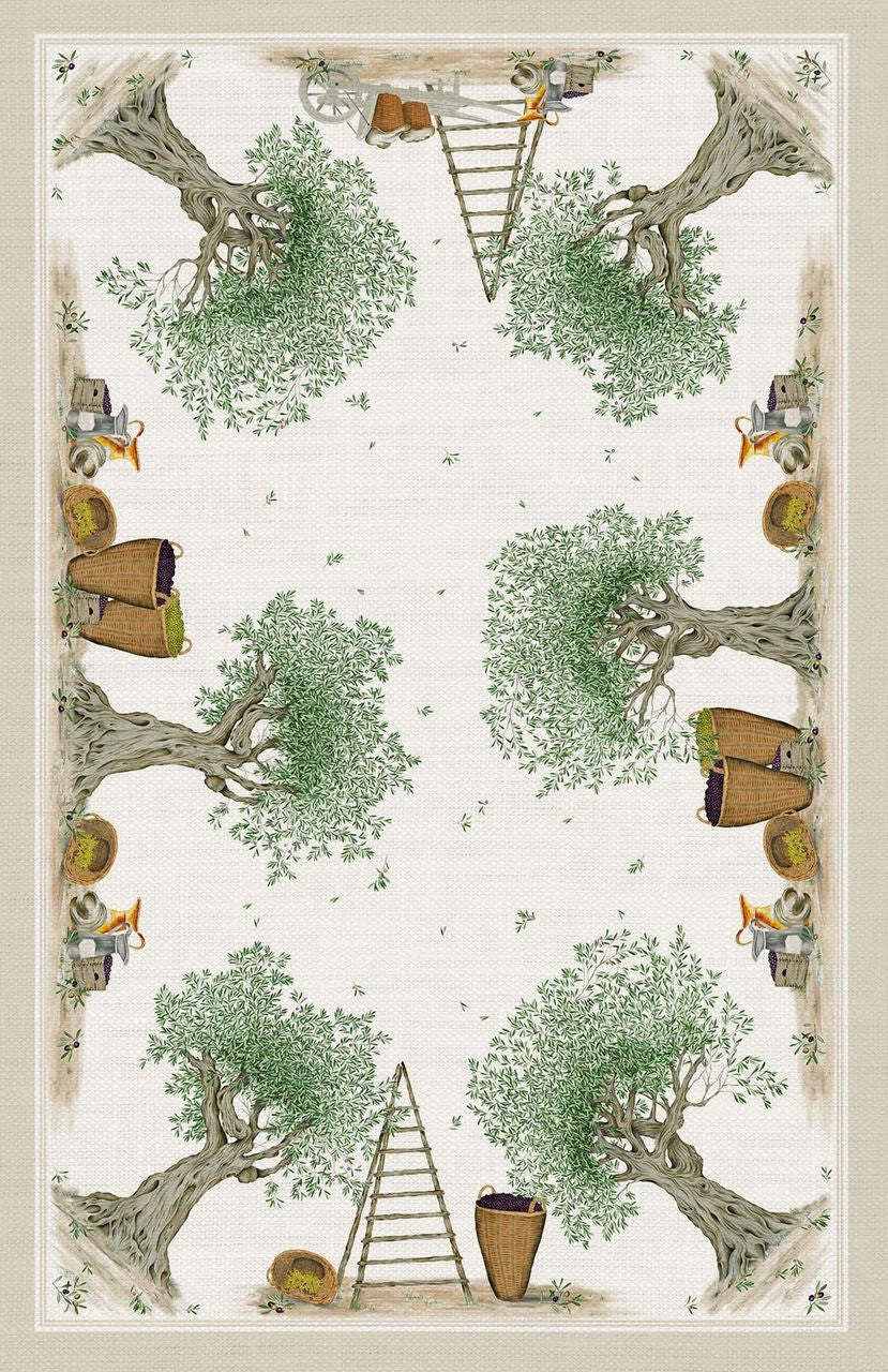 Tessitura Toscana Telerie Tablecloth in 100% Pure Linen Dop