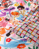 Tessitura Toscana Parure Copripiumino Mulieres - Varie Dimensioni