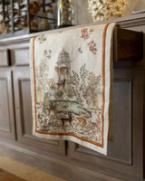 Tessitura Toscana Telerie Tovaglia e Runner in P.Lino Mudra - Varie Dimensioni